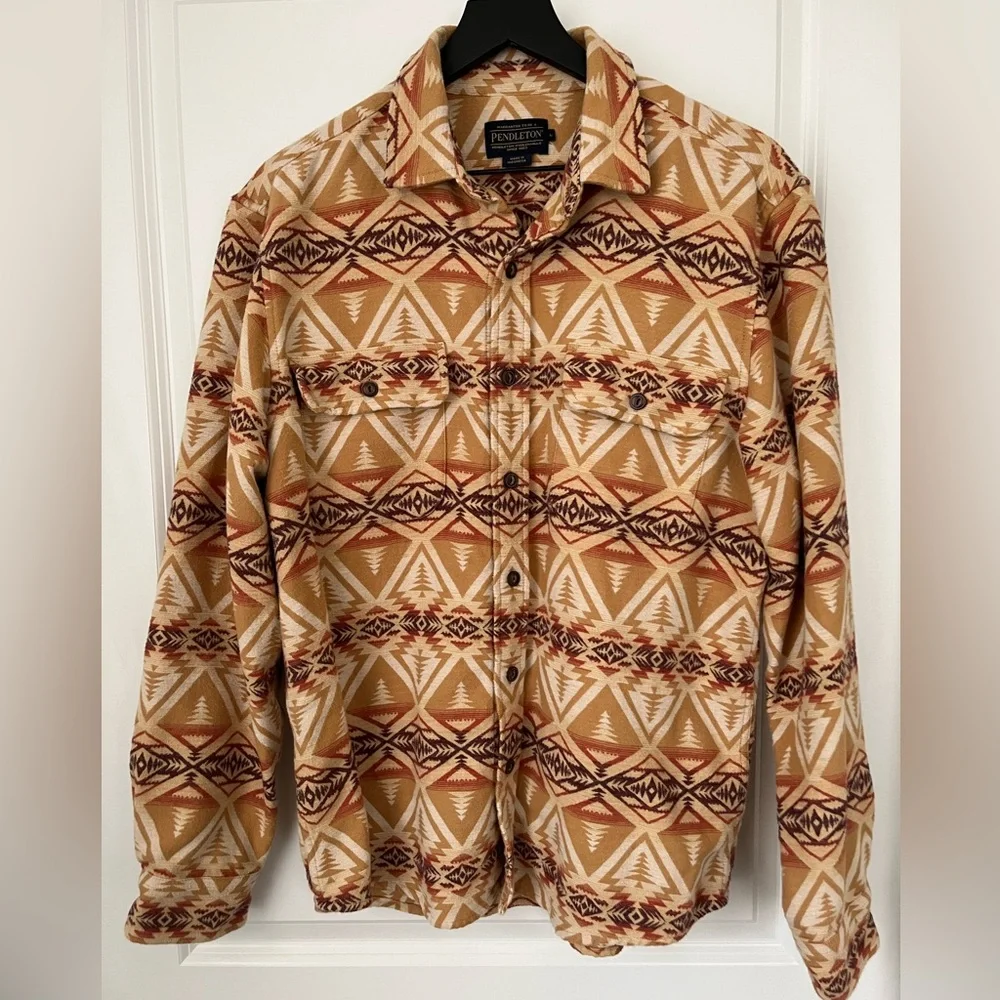 PENDLETON - MEN'S LIGHTWEIGHT DOUBLESOFT BEACH SHACK SHIRT - Large - Picture 2 of 5